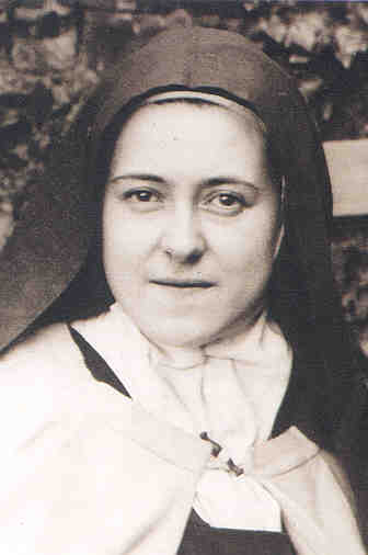 Picture of St. Therese of Lisieux taken in 1896